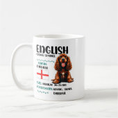 English Er Spaniel Origin Funny Er Spaniel Lover Kaffeetasse (Links)