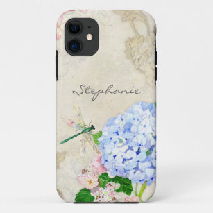 English Garden, Blue n Pink Hydrangeas Wassercolor Case-Mate iPhone Hülle
