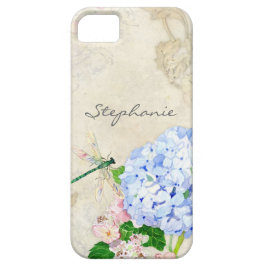 English Garden, Blue n Pink Hydrangeas Wassercolor Case-Mate iPhone Hülle