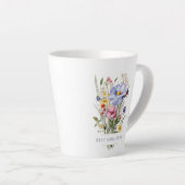 English Garden Bouquet Beste Mama je Muttertag Milchtasse (Rechte Ecke)