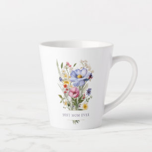 English Garden Bouquet Beste Mama je Muttertag Milchtasse