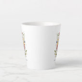 English Garden Bouquet Beste Mama je Muttertag Milchtasse (Vorderseite)