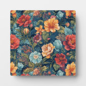 English Garden Bouquet - Botanische Wand Kunst Pri Fotoplatte (Vorderseite)