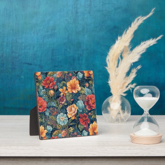 English Garden Bouquet - Botanische Wand Kunst Pri Fotoplatte (InSitu)