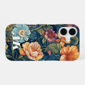 English Garden Bouquet - Botanische Wand Kunst Pri iPhone 16 Hülle (Rückseite (Horizontal))