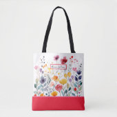English Garden Floral Tasche (Vorderseite)