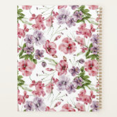 English Garden Floral Wedding Planner Planer (Rückseite)