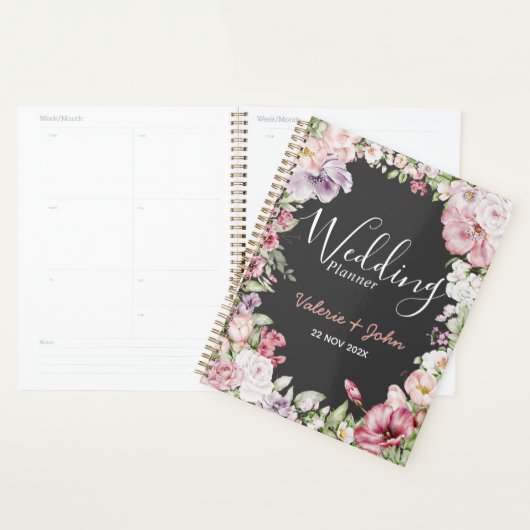 English Garden Floral Wedding Planner Planer (Anzeige)