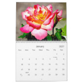 English Garden Florals 2024 Kalender (Jan 2027)