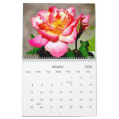 English Garden Florals 2024 Kalender (Jan 2026)