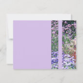 English Garden Florals Bridal Dusche Einladung (Rückseite)