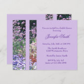 English Garden Florals Bridal Dusche Einladung (Vorne/Hinten)