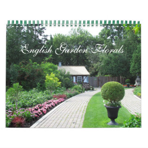 English Garden Florals Calendar Kalender