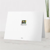 English Garden Florals Geburtstagskarte Karte (Rückseite)