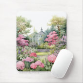 English Garden Landscape Mousepad (Mit Mouse)