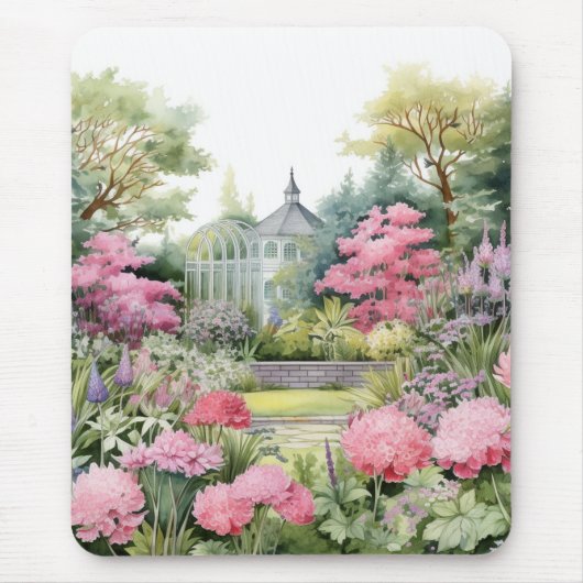 English Garden Landscape Mousepad (Vorne)