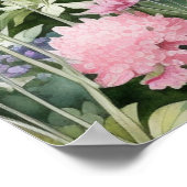 English Garden Landscape Poster (Ecke)