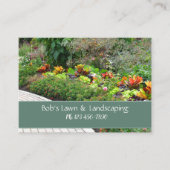 English Garden Landscaping Business Card Visitenkarte (Vorderseite)