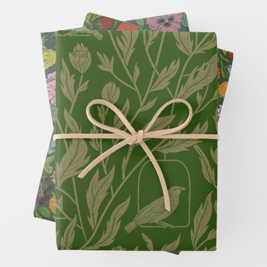English Garden Medley Geschenkpapier Set (Beispiel)