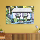 English Garden No. 1 Leinwanddruck (Insitu (Wohnzimmer))