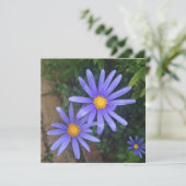 English Garden Note Card Feiertagskarte (Stehend Vorderseite)