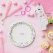 English Garden Personalisiert Birthday Party Pappteller (Party)