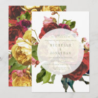 English Garden Vintage Bohemische boho Rose