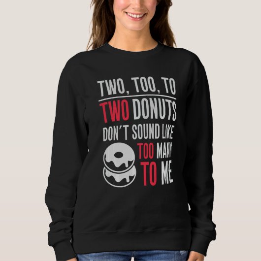 English Grammar Elementary School Teacher Two Too  Sweatshirt (Vorderseite)
