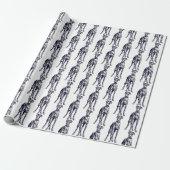 English Greyhound Breed Geschenkpapier (Ungerollt)