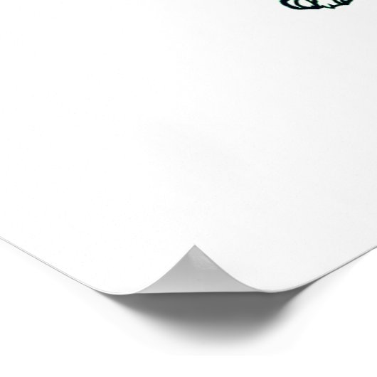 English Greyhound Breed Poster (Ecke)