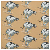 English Greyhound Race Dog Stoff (Muster)
