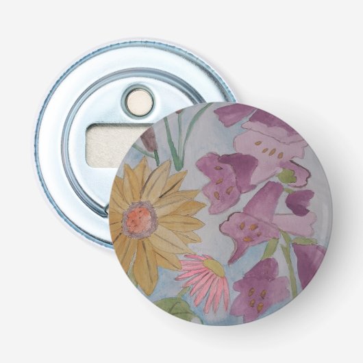 English Hütte Garden Button Flaschenöffner (Vorderseite)