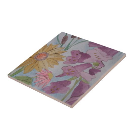 English Hütte Garden Keramik Tile Fliese (Seite)