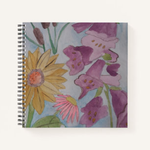 English Hütte Garden Spiral Notebook Notizblock