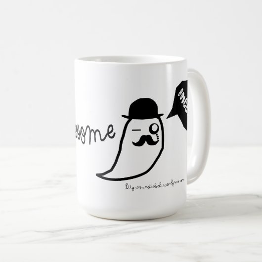 English i awesom. .and coffee too kaffeetasse (VorderseiteRechts)