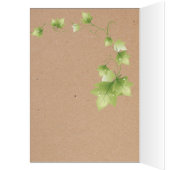 English Ivy Wedding Foto Vielen Dank (Innen (Links))