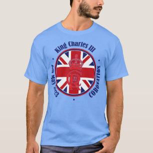 English King III Charles Memorabilia Kings Coronat T-Shirt