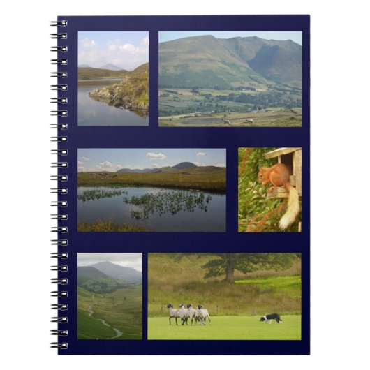 English Lake District Notizblock (Vorderseite)
