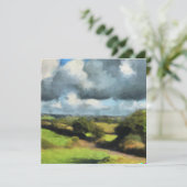 English Landscape Feiertagskarte (Stehend Vorderseite)