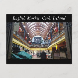English Market, Cork, Irland Postkarte