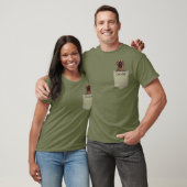 English Mastiff Army Green Custom Pet T-Shirt (Unisex)