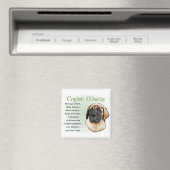English Mastiff Art Geschenke Magnet (In Situ (Geschirrspüler))