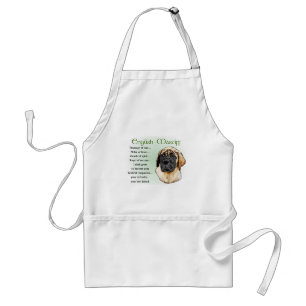 English Mastiff Art Geschenke Schürze