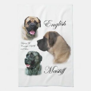 English Mastiff Art Küchentuch