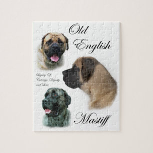English Mastiff Art Puzzle