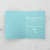 English Mastiff Birthday Card Karte (Innenseite)