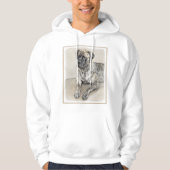 English Mastiff (Brindle) Malerei - Dog Art Hoodie (Vorderseite)