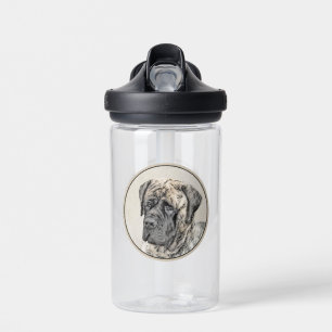 English Mastiff (Brindle) Malerei - Dog Art Trinkflasche