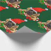 English Mastiff Christmas Geschenkpapier (Ecke)