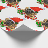 English Mastiff Christmas Geschenkpapier (Ecke)